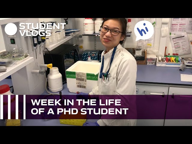 Week in the life of a PHD Student | Student vlogs