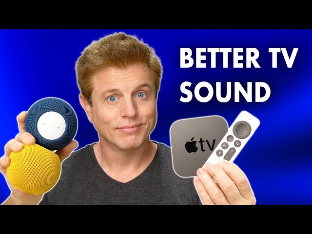 Better TV Sound with HomePod Minis! Apple TV Home Theater Audio