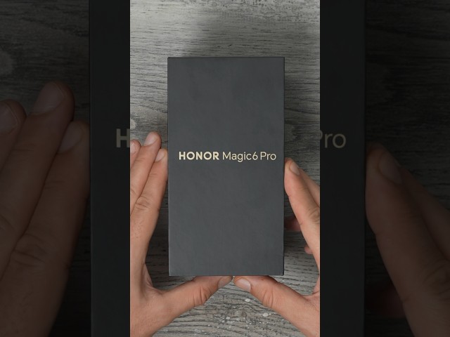 Honor Magic 6 Pro - Unboxing ( Global Edition )