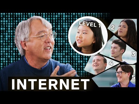 UMass Professor Explains the Internet in 5 Levels of Difficulty | WIRED