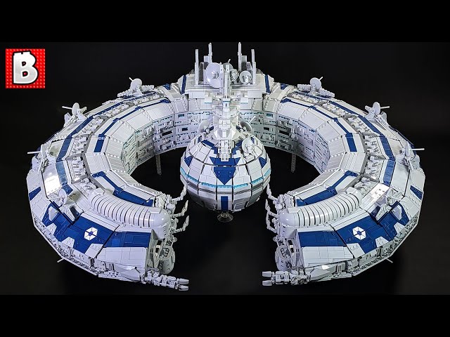 Massive LEGO Star Wars Lucrehulk Droid Control Ship! 17,000+ Parts