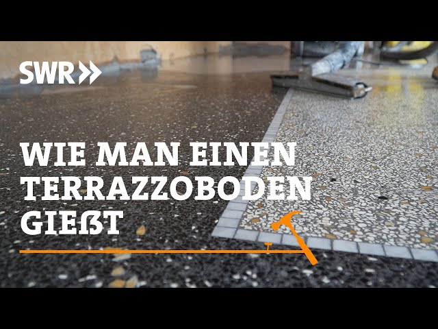 How to pour a terrazzo flooring | SWR Craftmanship