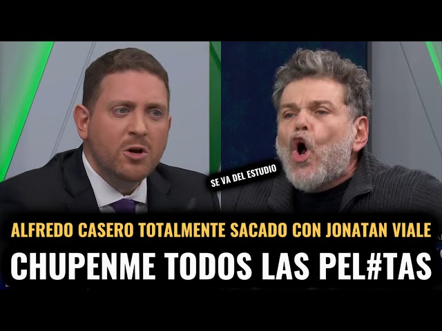 ALFREDO CASERO TOTALMENTE SACADO EXPLOTÓ EN LO DE JONATAN VIALE