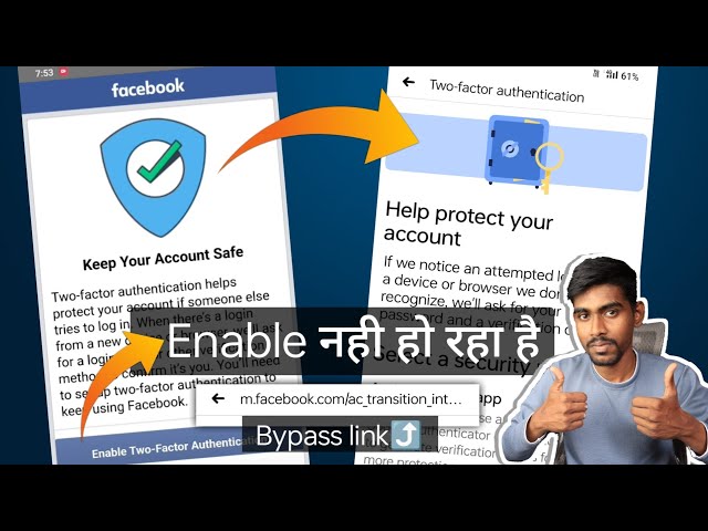 Facebook Keep Your Account Safe Problem Solve |can't enable two-factor authentication Logout problem