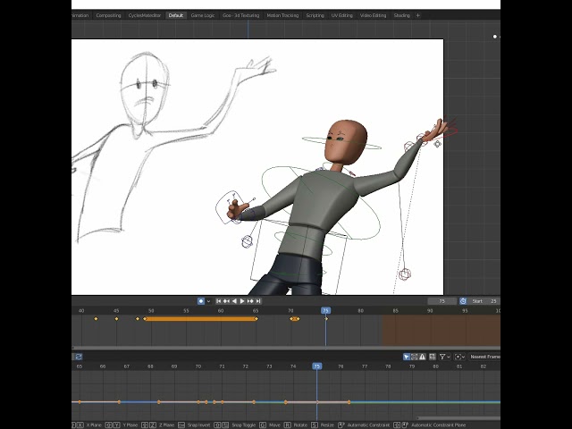 OMG!! Animation in Blender ☺️