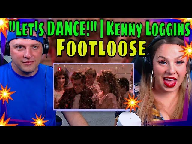 REACTION TO "Let's DANCE!" | Kenny Loggins Footloose Ending Scene | THE WOLF HUNTERZ REACTIONS