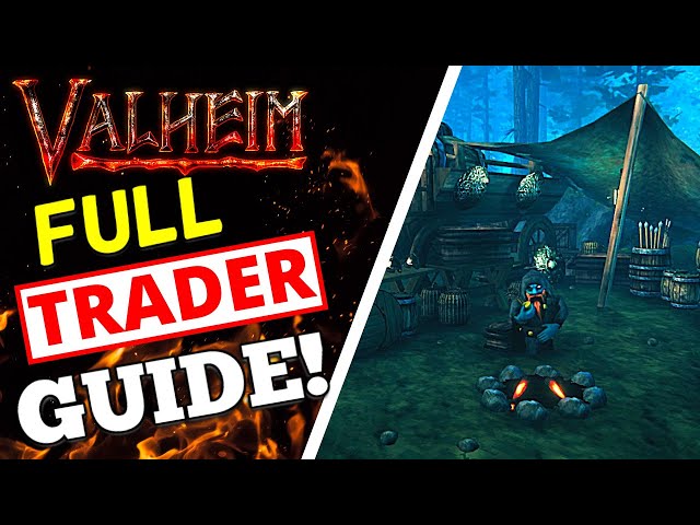 Valheim - How To Find + Use The Trader! HALDOR!