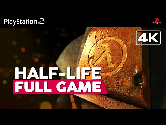 Half-Life 1 | Full Gameplay Walkthrough (PS2 4K60FPS) No Commentary