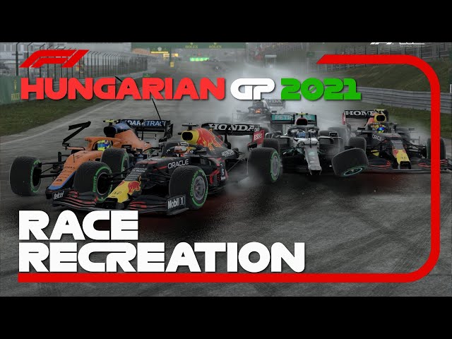 Recreating the 2021 Hungarian Grand Prix on the F1 2021 Game