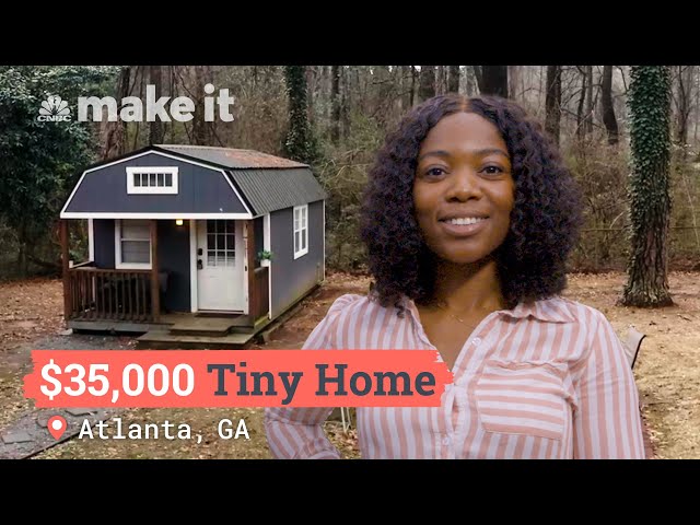 Living In A $35K Tiny Home In My Backyard In Atlanta, GA | Unlocked