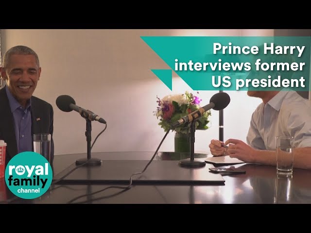 When Harry met Barack: Prince interviews former US president