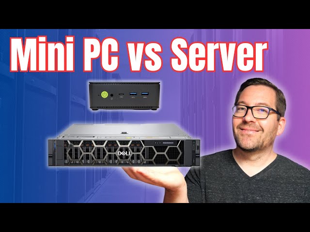 MiniPC vs Servers in the Home Lab in 2024