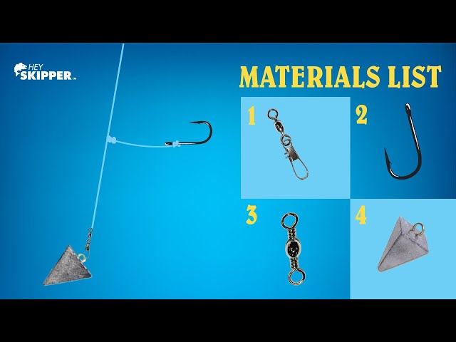 Simple ”One-Hook” Bottom Fishing Rig! Quick Rig to Save Time and Catch MORE FISH!