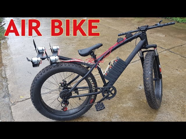 Build a Air Bike at home - with v4 775 Motor