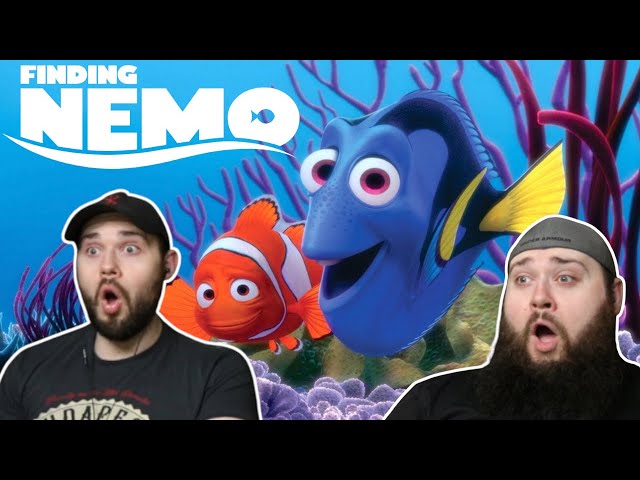 FINDING NEMO (2003) TWIN BROTHERS FIRST TIME WATCHING MOVIE REACTION!