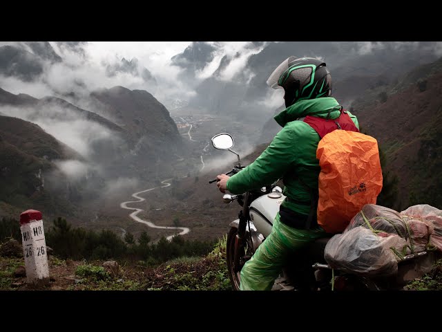 Vietnams Berge mit dem Motorrad