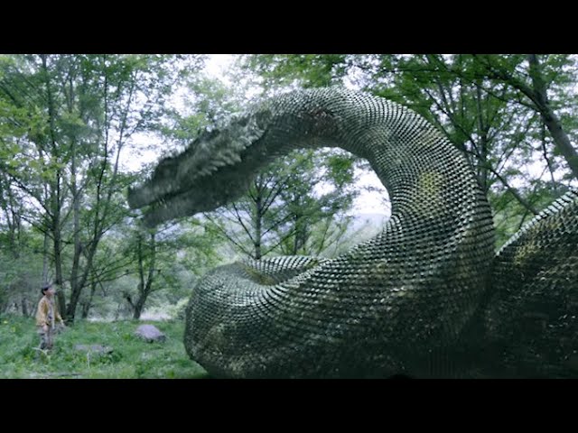 【Story Line】The little boy actually became a friend of life and death with the ancient giant snake!