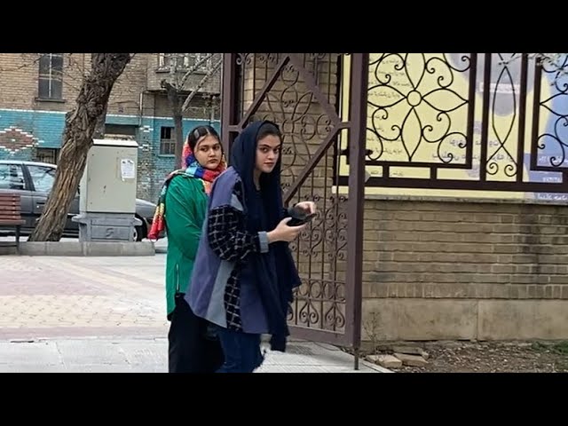 city tour Arak, Iran - Abbas Abad street - امامزاده تا سه راه ارامنه