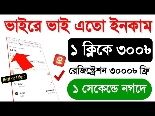 New Online Income Site 2024 | Earn 279 Taka Perday Payment Nagad | Online Earning 2024 | ফ্রি ১০০০৳