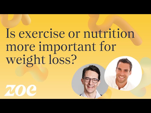 Is Exercise or Nutrition More Important for Weight Loss? | ZOE Science and Nutrition Podcast