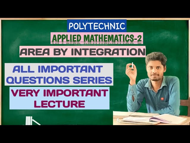 AREA BY INTEGRATION|VERY IMPORTANT QUESTIONS |