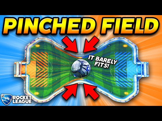 Rocket League, but THE FIELD IS PINCHED