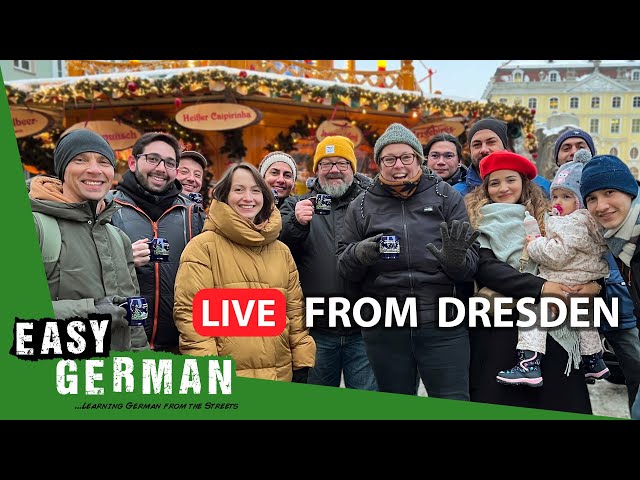 Dresden in December | Easy German Live