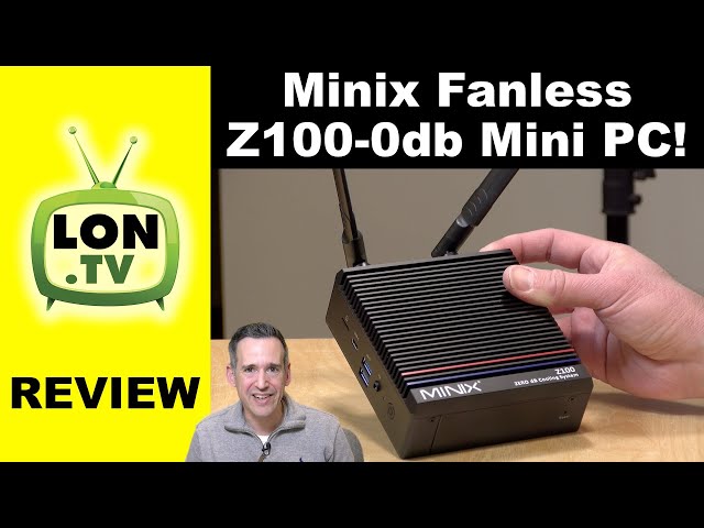 A Great Fanless Mini PC with an Intel N100 CPU: Minix Z100-0db Review