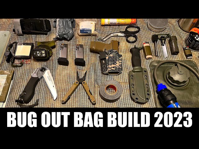 Bug Out Bag Build! Bug Out Bag 2023!