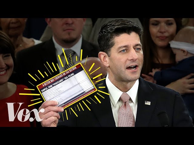 Why Republicans failed to fit taxes onto a postcard