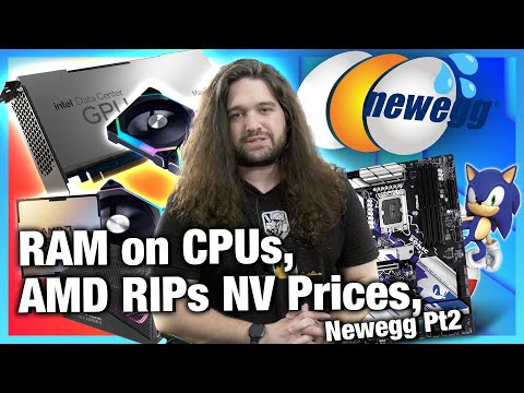 HW News - AMD Beat-Down on NVIDIA Prices, Intel RAM on CPUs, Newegg Follow-Up, & More