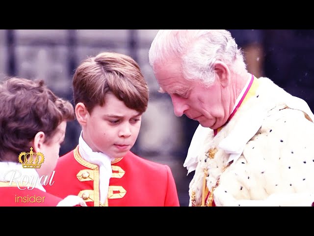 George's Surprising Influence! Prince's Bold Move Causes King Charles to Break Coronation Tradition