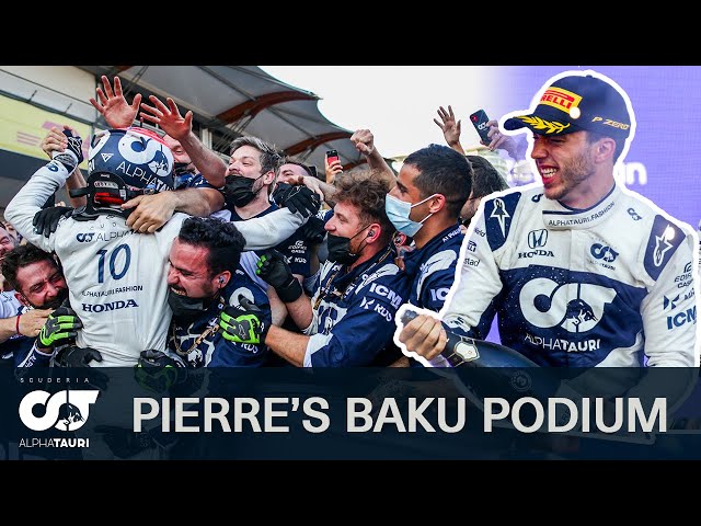 ALL ACCESS | Podium Celebrations with Pierre Gasly