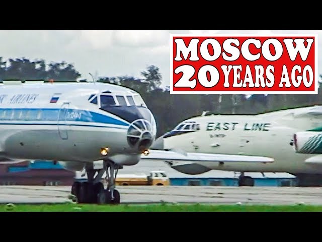 MOSCOW 20 YEARS AGO   Tupolevs,  Ilyushins and more...