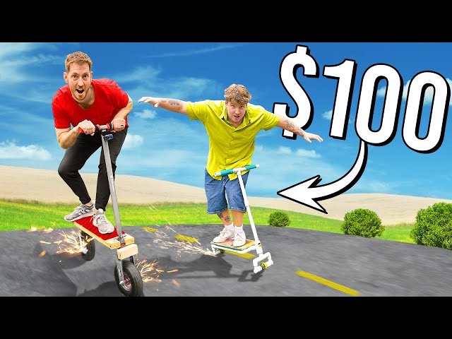 Ultimate Homemade Scooter Build Battle!