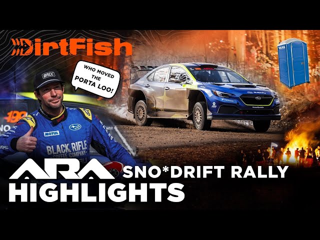 Bonfire MADNESS! ARA Sno*Drift Rally 2024 Highlights