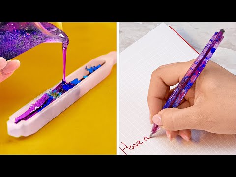 RESIN VS. POLYMER CLAY || Mini Crafts And Home Decor 🍭