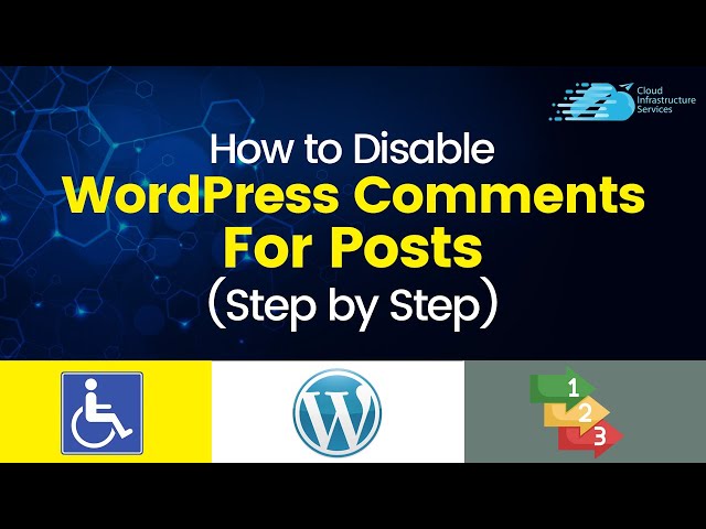 How to Disable WordPress Comments for Posts (Step by Step)