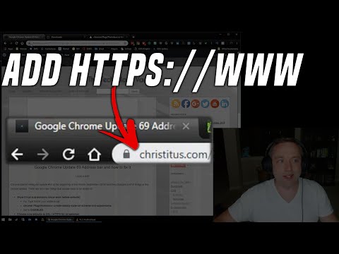 Fix the missing www in Google Chrome #shorts