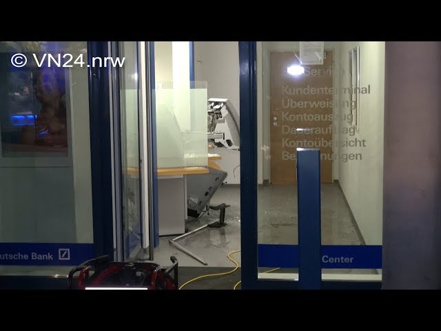 26.06.2018 - VN24 - Geldautomat in Dortmunder City in die Luft gejagt
