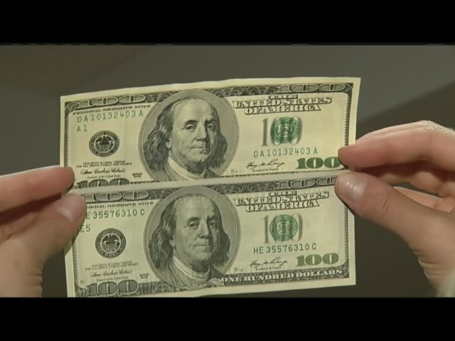 How to spot counterfeit money