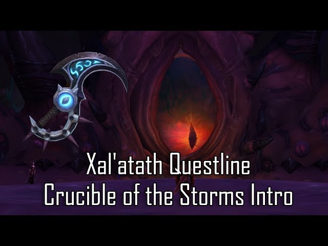 Xal'atath Questline - Crucible of the Storms Intro