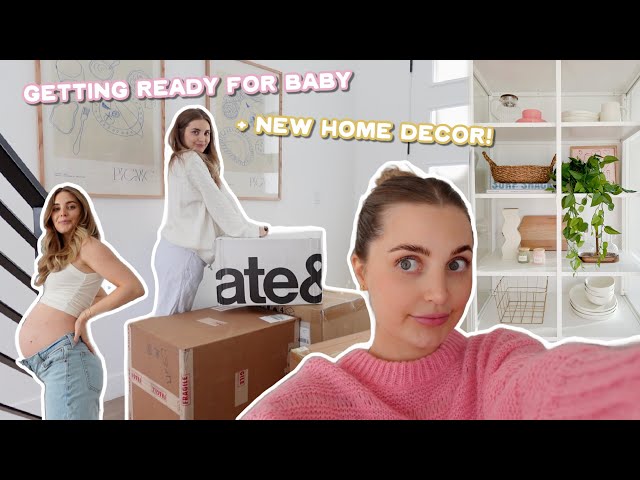 getting our house ready for baby, renovations + maternity pics!!