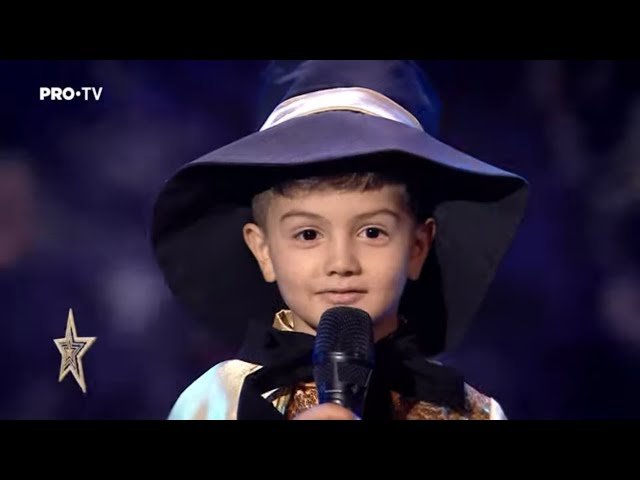 Românii au talent 2023. La 5 anișori, Mircea Chiroșcă i-a topit pe jurați