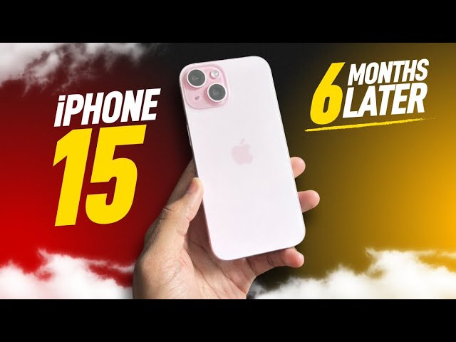 iPhone 15 Review: 6 Months Later! (Camera & Battery Test)