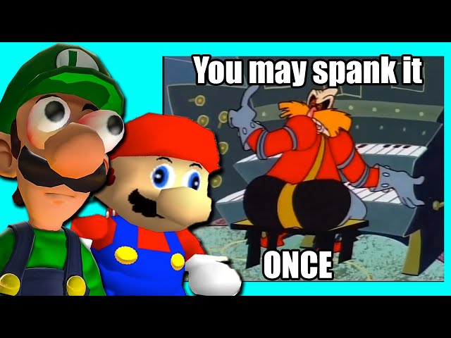 Mario Reacts To Nintendo Memes 7 ft. Luigi