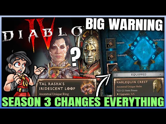 Diablo 4 - WARNING: Season of the Construct is Going to...