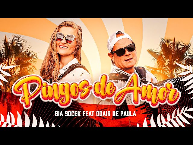 PINGOS DE AMOR - Bia Socek Feat Odair de Paula | Versão Forró