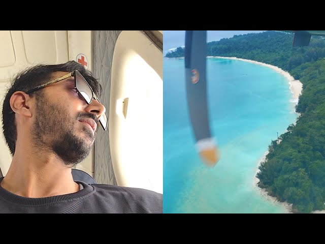 ARIEL VIEW | THE REAL BEAUTY OF ANDAMAN AND NICOBAR ISLANDS | JOURNEY CAMPBELL BAY TO PORT BLAIR