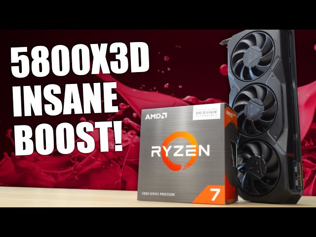 You will want to upgrade your CPU after this… Ryzen 7 5800X3D.